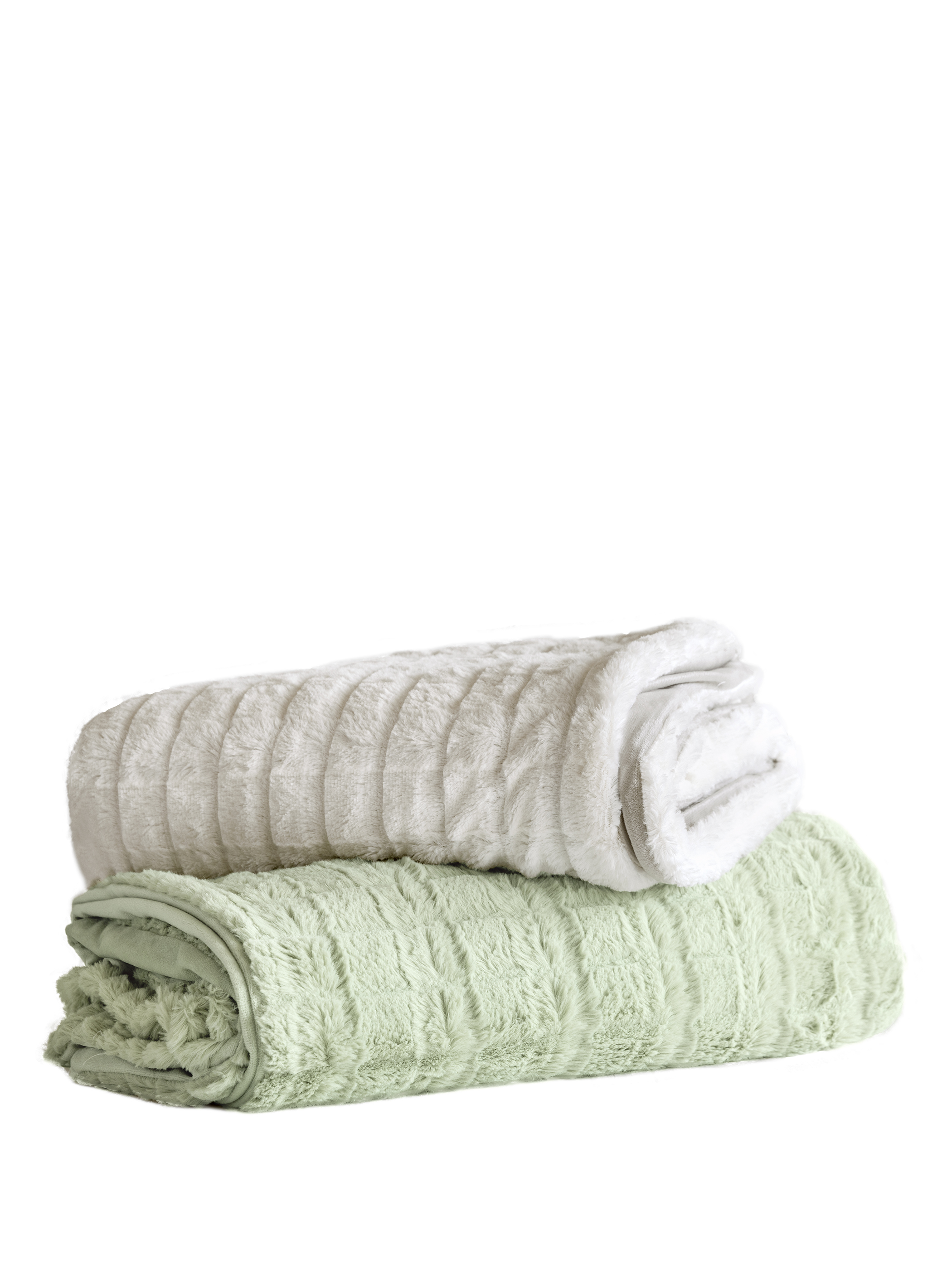 Κουβέρτα καναπέ 130x170 - Weave Cream